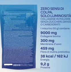Aavalabs Collagene in Polvere | 9300 mg | Tipo I, III, V e X