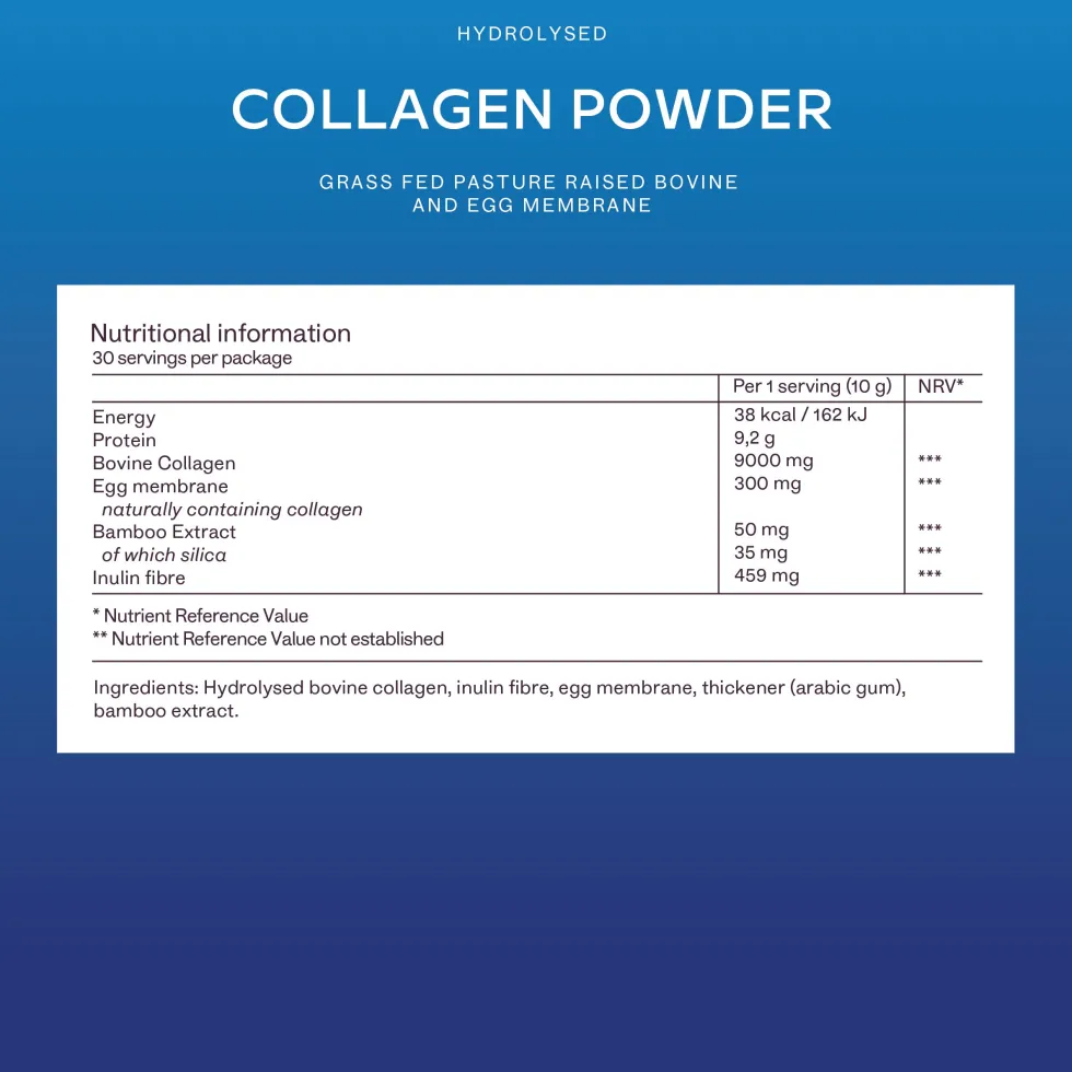 Aavalabs Collagene in Polvere | 9300 mg | Tipo I, III, V e X