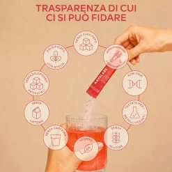 Aavalabs Elettroliti Arancia Rossa | Magnesio, Potassio e Vitamina C | Stick Senza Zuccheri
