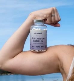 Aavalabs Fullnesium® Complesso Magnesio 5-in-1, 1651 mg | Magnesio elementare premium | 180 capsule