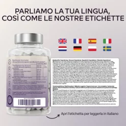 Aavalabs Fullnesium® Complesso Magnesio 5-in-1, 1651 mg | Magnesio elementare premium | 180 capsule