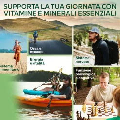 Aavalabs multivitaminico vegano 120cps | 25 vitamine e minerali | qualità premium i senza additivi