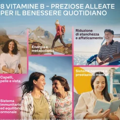 Aavalabs Vitamina B Complex Vegano | Ad alto dosaggio, con B12, B6, B1, B9... | Scorta 6 mesi