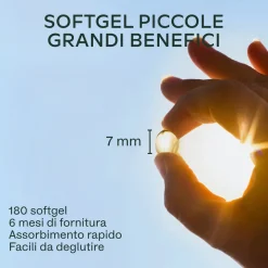 Aavalabs Vitamina D3 K2 | 2000 UI D3 + 100 µg K2 MK-7 All-Trans | Olio d'Oliva | 180 Softgel
