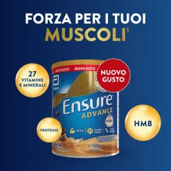 Abbott Ensure Advance Polvere Gusto Caffe'