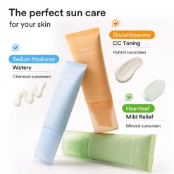 ABIB Heartleaf Crema solare delicata SPF 50+ PA++++
