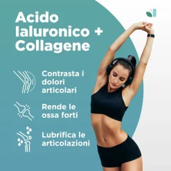 Acido Ialuronico + Collagene WESALYS® - Integratore alimentare per Articolazioni e Pelle