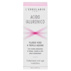Acido Ialuronico Fluido Viso A Tripla Azione Trattamento Antiage Multiattivo 28 Ml