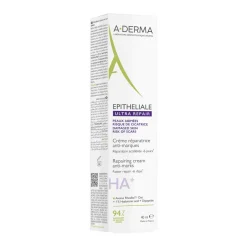 A-Derma Epitheliale Ultra Repair Crema Ristrutturante Anti-Segni con Acido Ialuronico 40ml