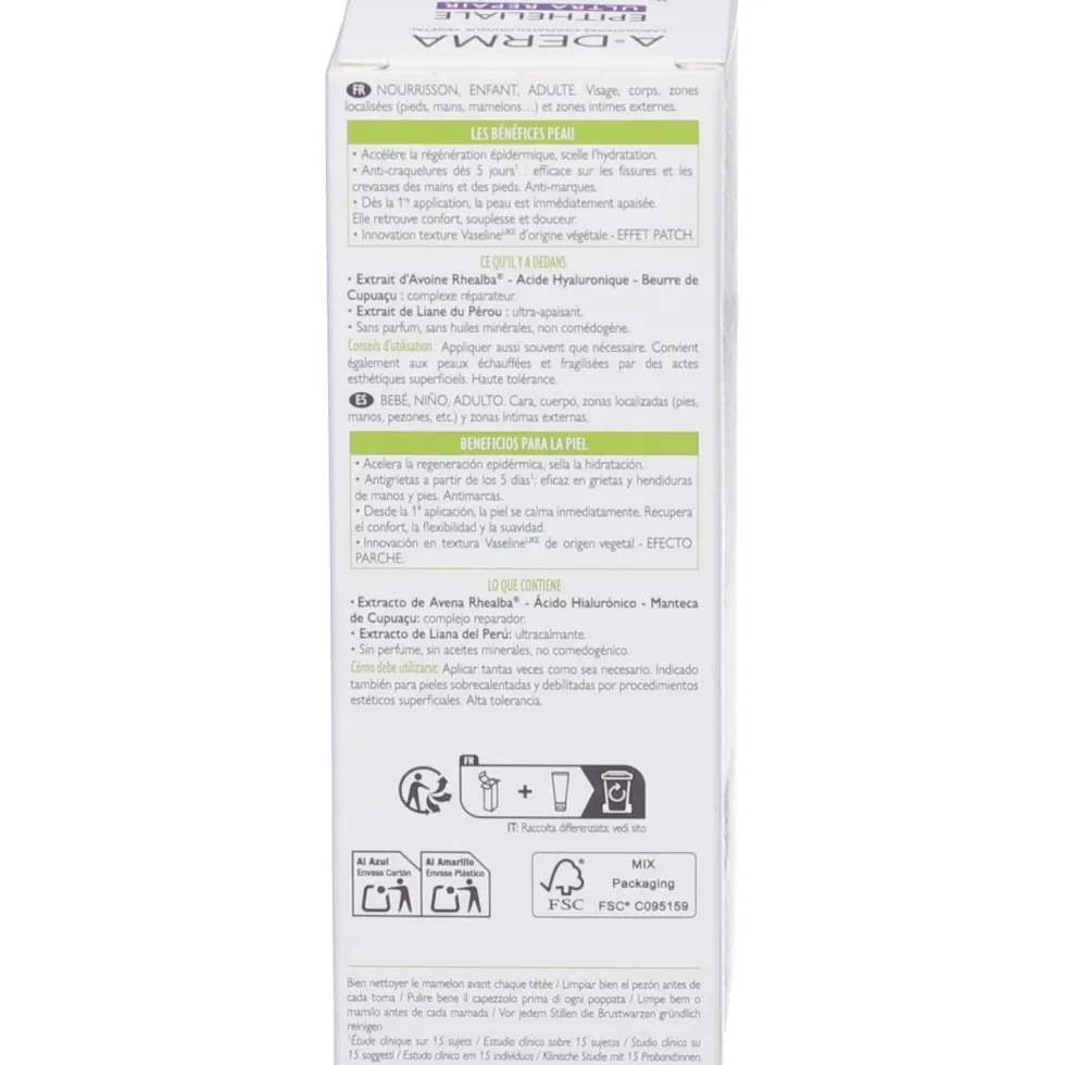 A-Derma Epitheliale Ultra Repair Balsamo Ristrutturante