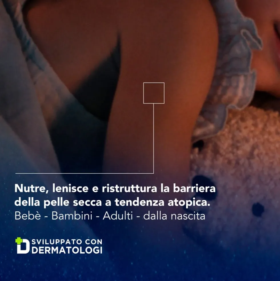 A-Derma Exomega Control Crema Notte emolliente ristrutturante, Lenisce la sensazione di prurito, aiuta a ritrovare il sonno, Pelle secca a tendenza atopica, 200ml