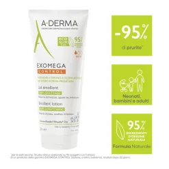 A-Derma Exomega Control Latte Emolliente “Anti-grattage” 200ml - Pelle secca a tendenza atopica, prurito