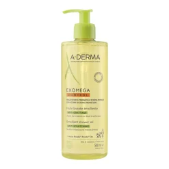 A-Derma Exomega Control Olio Lavante Emolliente Anti-grattage 500ml - Pelle secca a tendenza atopica, prurito