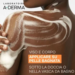 A-Derma Exomega Control Olio Lavante Emolliente Anti-grattage 500ml - Pelle secca a tendenza atopica, prurito