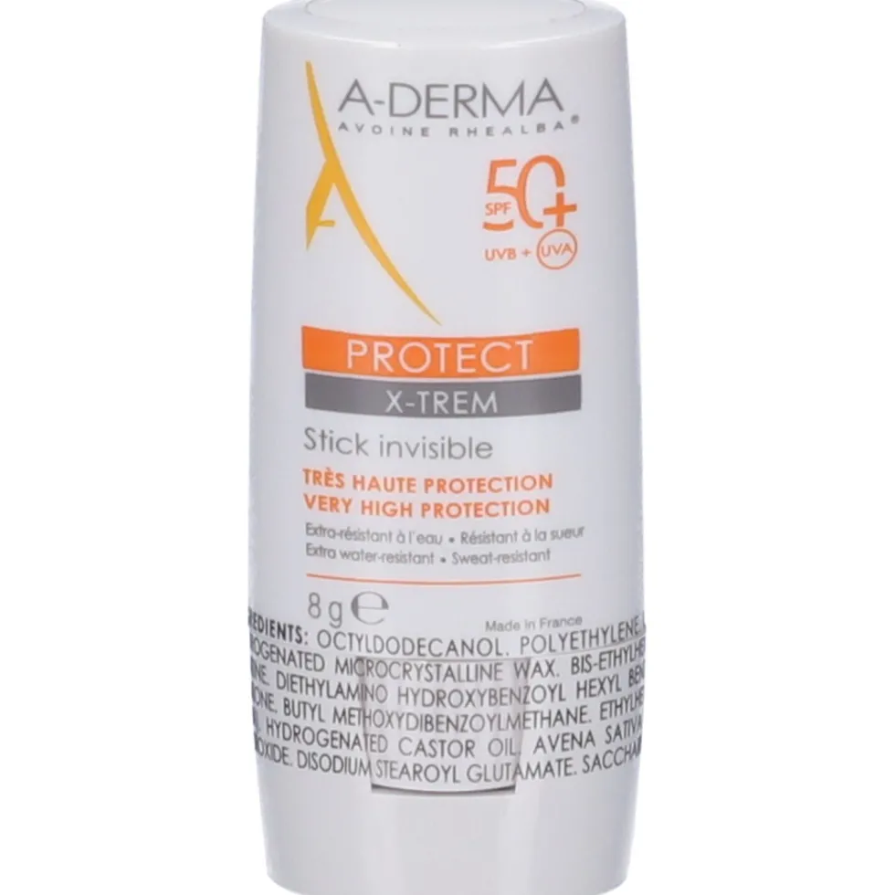 A-Derma Protect X-Trem Stick Invisibile SPF50+ - Protezione solare molto alta
