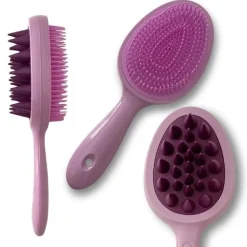 Afroricci 2 in 1 Tangle Massager kids - colore viola