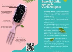 Afroricci Spazzola Curl Designer - Colore Verde
