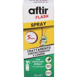Aftir Flash Lozione Spray Anti-Pidocchi