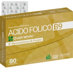 agocap - Acido Folico di 4 generazione Quatrefolic 80 compresse
