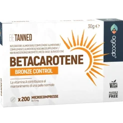 Agocap Betacarotene integratore abbronzante – Abbronzatura intensa e naturale, anche su pelli chiare