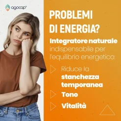agocap - Integratore a base di Vitamina C con Bioflavonoidi da Agrumi e Rosa Canina