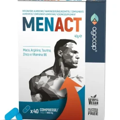 AGOCAP MENACT Integratore Uomo con Maca, Arginina, Taurina, Zinco e Vitamina B6