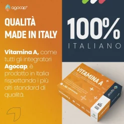 agocap - Vitamina A pura alto dosaggio 360 comprese