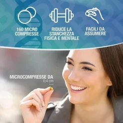 agocap - Vitamina B complex alto dosaggio 160 cpr, per il sistema nervoso e la funzione psicologica