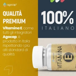 agocap - Vitamina E pura alto dosaggio 360 compresse