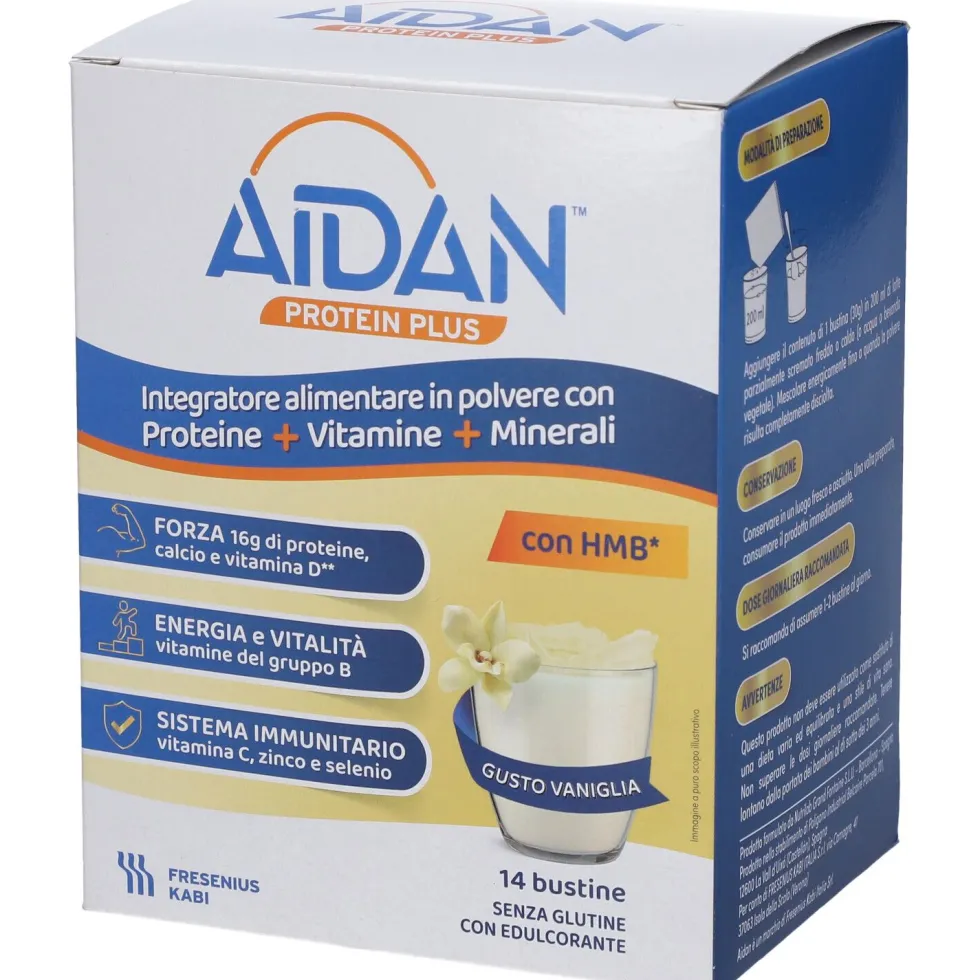 Aidan Protein Plus Vaniglia 14 Bustine