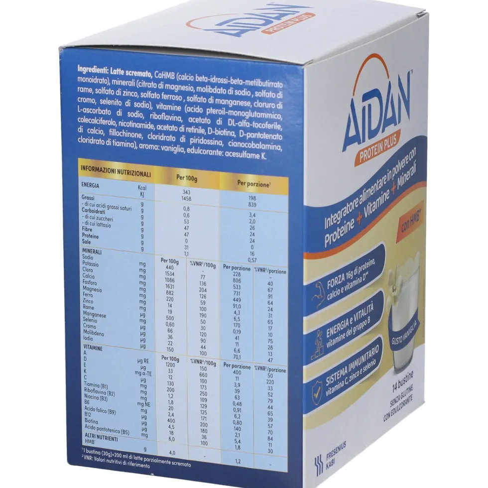 Aidan Protein Plus Vaniglia 14 Bustine