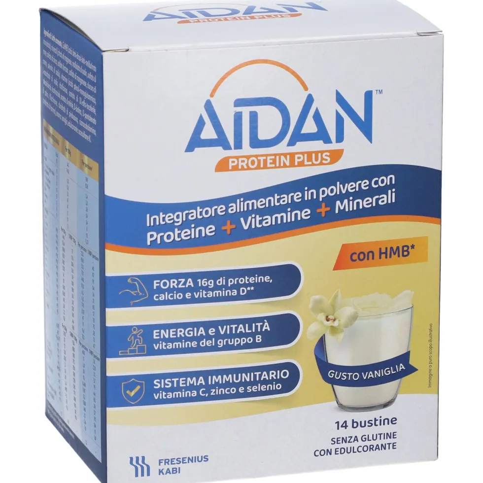 Aidan Protein Plus Vaniglia 14 Bustine