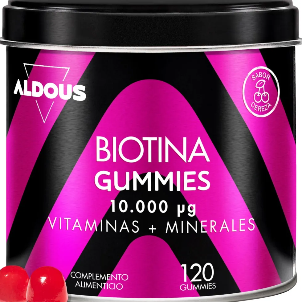 Aldous - Biotina Gummies - Capelli, Pelle, Unghie