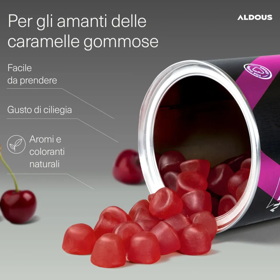 Aldous - Biotina Gummies - Capelli, Pelle, Unghie