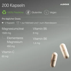 Aldous Capsule di Magnesio Citrato