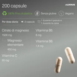 Aldous Capsule di Magnesio Citrato