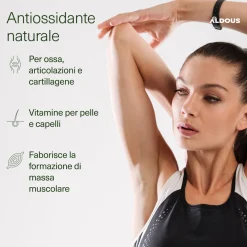 Aldous - Collagene Idrolizzato con Acido Ialuronico - Capelli, Pelle, Ossa, Muscoli