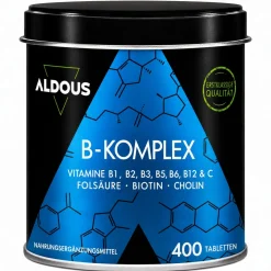 Aldous Compresse di Complesso di Vitamine B con Vitamina C
