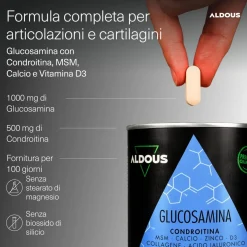 Aldous Compresse di Glucosamina e Condroitina