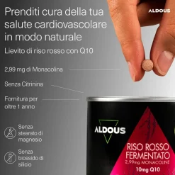 Aldous Compresse di Riso Rosso Fermentato con Q10