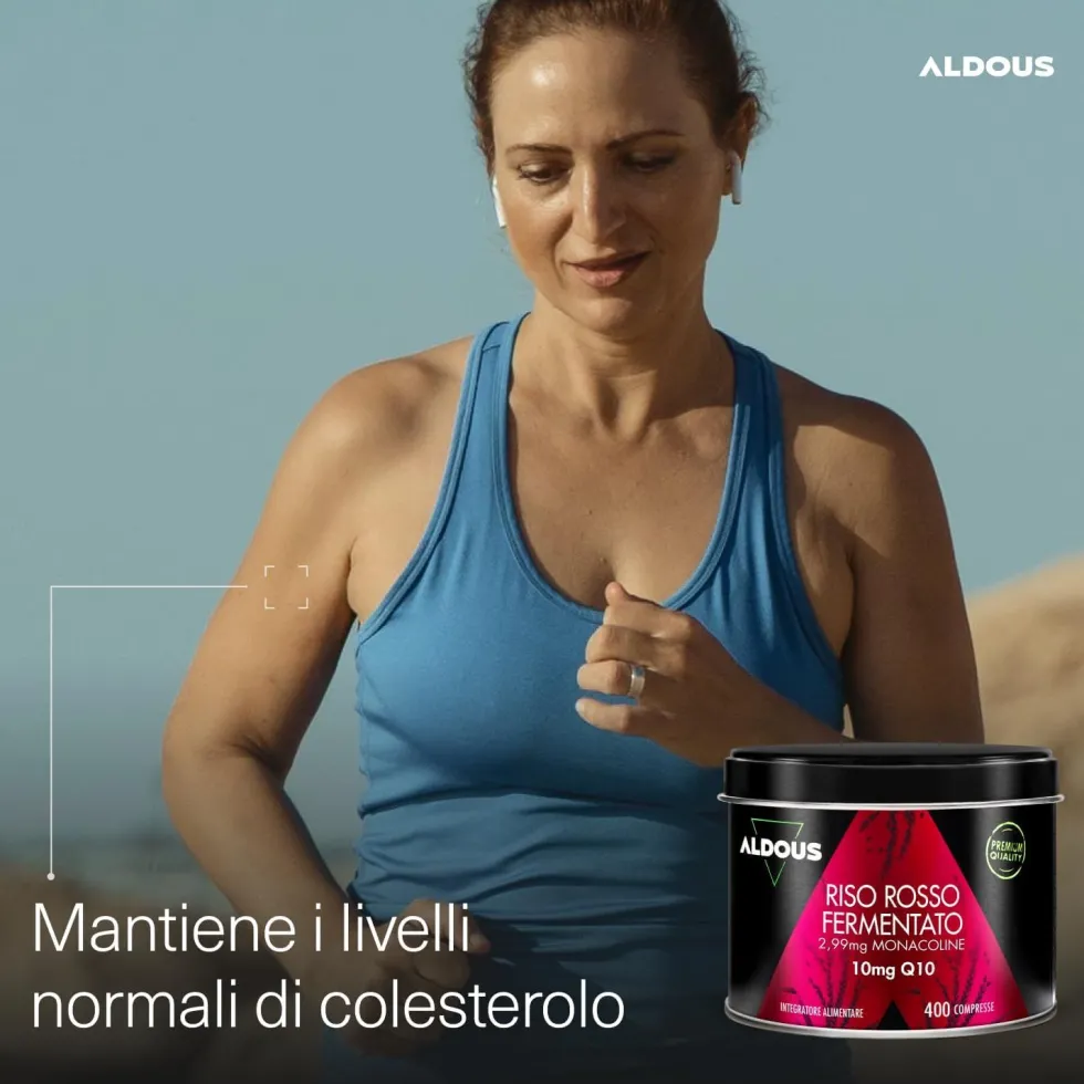 Aldous Compresse di Riso Rosso Fermentato con Q10