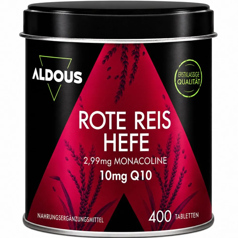 Aldous Compresse di Riso Rosso Fermentato con Q10