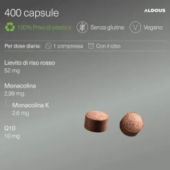 Aldous Compresse di Riso Rosso Fermentato con Q10