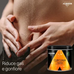 Aldous - Curcuma con Probiotici -Antinfiammatorio Naturale