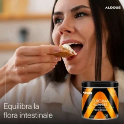 Aldous - Curcuma con Probiotici Gummies - Antinfiammatorio Naturale