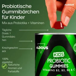 Aldous Gummies Probiotici per Bambini