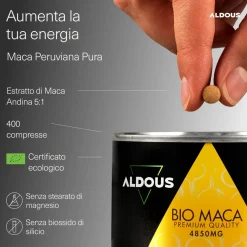 Aldous - Maca Peruviana Pura - Energia e la Vitalità