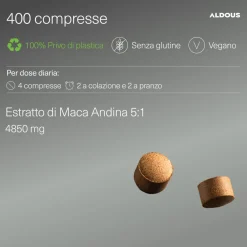 Aldous - Maca Peruviana Pura - Energia e la Vitalità