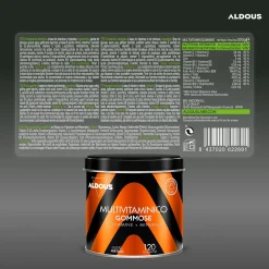 Aldous - Multivitaminico Gummies - Energie, Difese Immunitarie