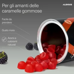 Aldous - Multivitaminico per Bambini Gummies - Energie, Difese Immunitarie